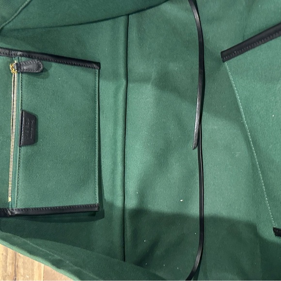 The Row Idaho Bag in Green Canvas - Picture 2 of 4
